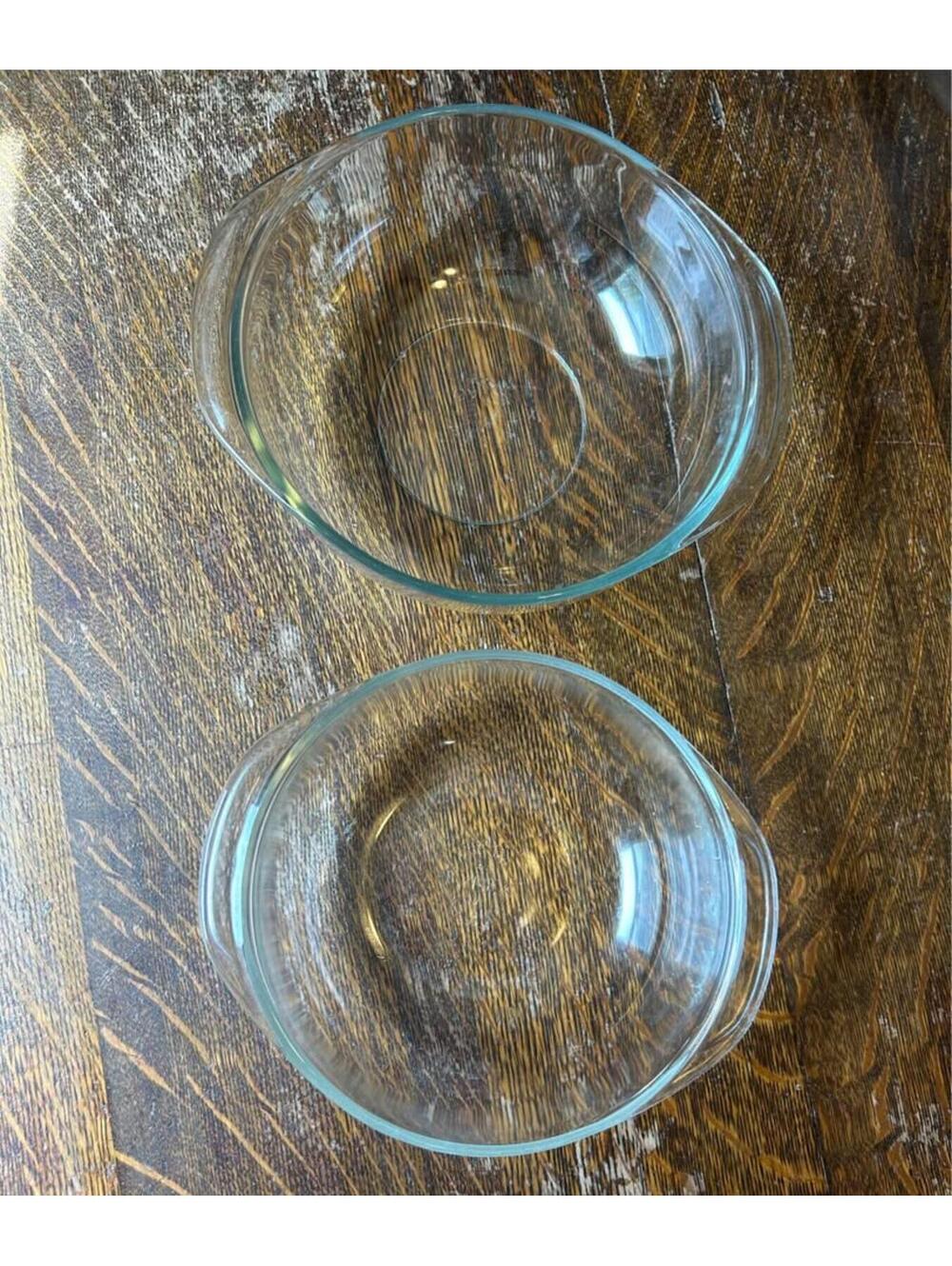 2x Pyrex Casserole Dishes 1.5 qt and 2qt
